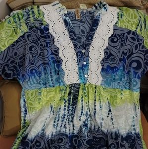 Beach themed tunic
